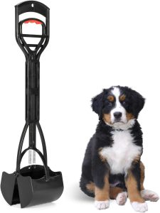 Dogit Jawz Dog Waste Scooper, Dog Pooper Scooper for Easy Pavement Pick Up