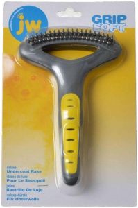 Double Row Undercoat Rake Dog Brush