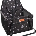 SWIHELP Dog Car Seat Puppy Portable Pet Booster Car Seat