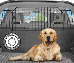 Pawple Dog Car Barrier for SUV's, Cars, Vehicles, & Trucks