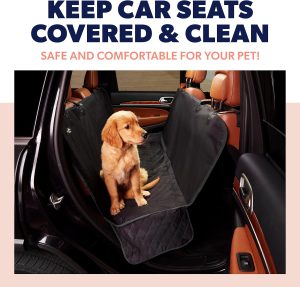 Active Pets Dog Car Seat Cover for Back Seat.