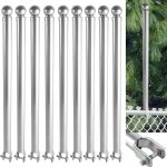GRELWT 9 Pack Chain Link Fence Post Extender