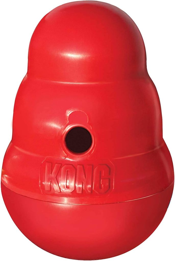 KONG Wobbler - Interactive Dog Feeder Toy