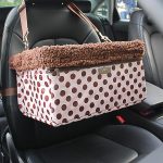 Dog Car Seats for Small Dogs, Upgrade Dog Booster Seat with Metal Frame Construction