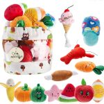 Nocciola Dog Squeaky Toys