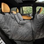Plush Paws Products Velvet Convertible Rear Seat Cover