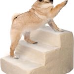 3-Step Pet Stairs - Nonslip Foam Dog and Cat Steps