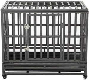 Heavy Duty Dog Cage Metal Kennel and Crate
