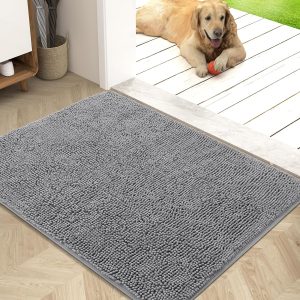 OLANLY Dog Door Mat for Muddy Paws