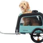 Retrospec Rover Waggin' Pet Bike Trailer - Small & Medium Sized Dogs