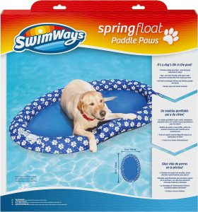 SwimWays Paddle Paws Spring Float Dog Raft