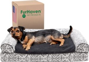 Furhaven Cooling Gel Dog Bed