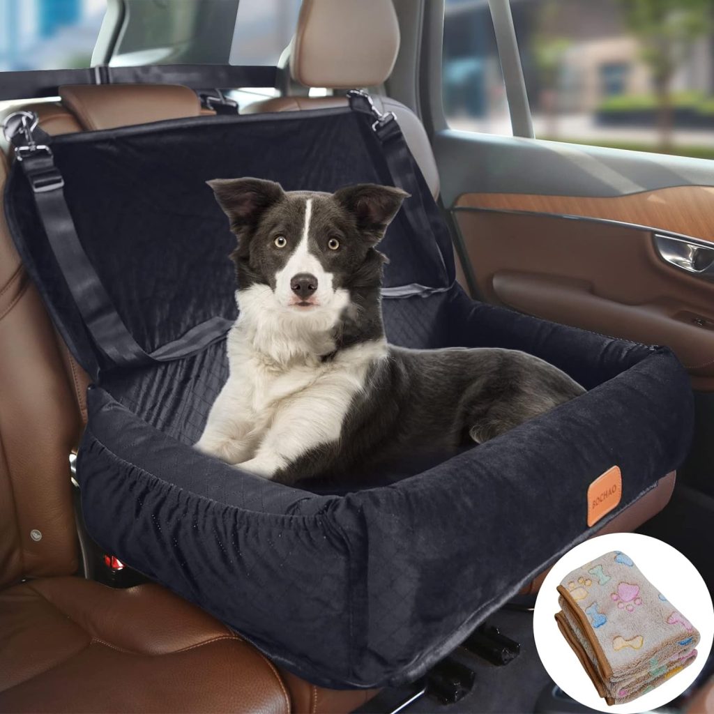 BOCHAO Dog Car Seat for Large/Medium Sized Dogs