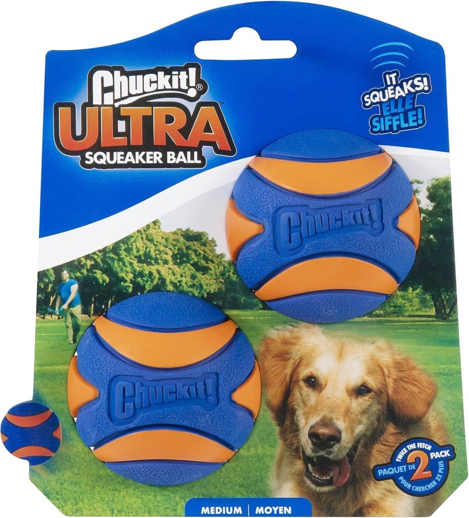 Chuckit Ultra Squeaker Ball Dog Toy