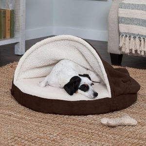 Furhaven 26" Round Orthopedic Dog Bed for Medium/Small Dogs