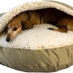 Snoozer Classic Poly-Cotton Cozy Cave Pet Bed